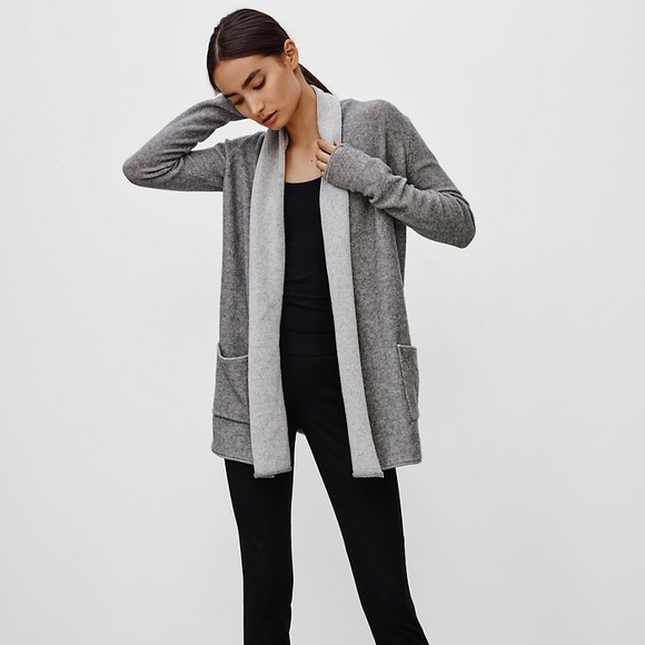 NWOT Aritzia Babaton Brennan Cashmere Cardigan - Picture 1 of 7